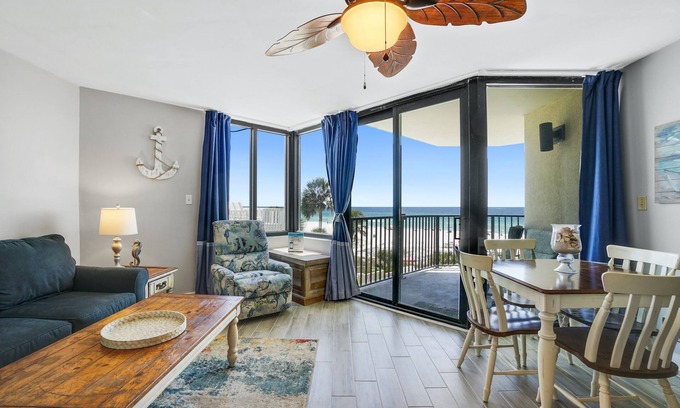 Panama City Beach Condo | Sunbird 302E - Beachfront, 3 Pools - 1 Heated, Lower Floor, Snowbirds Welcome!