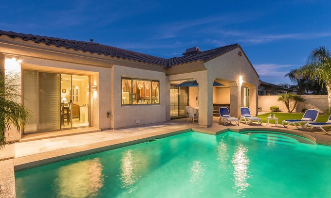 Litchfield Park Villa | SUNDANCE VILLA - Heated Pool, Jacuzzi, Billiard-1 mile to Wigwam golf club