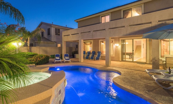 Rio Paseo House | SUNLAND VILLA - High End resort with heated pool/spa, few minutes to golf course