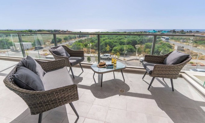 Nahariya Apartment | Sunlit Balcony & Coastal Charm