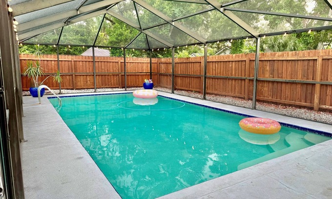 Clearwater House | Sunny Clearwater Escape | 3BR + Game Room + Pool + 3 Baths