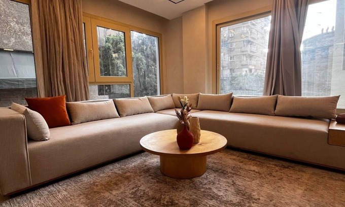 Cairo Apartment | Sunny Comfortable 2-bedroom modernflat in charming Zamalek district