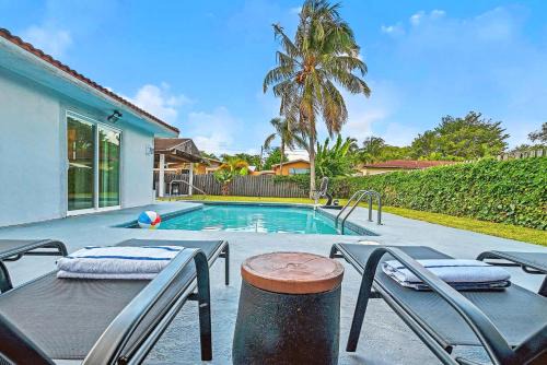 Miami Shores House | Sunny Miami Stay - Pool - BBQ - Centrally Located