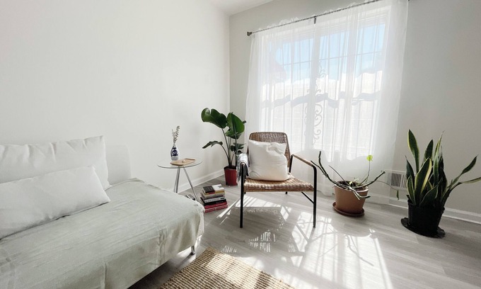 Brooklyn House | Sunny Modern 3-Bedroom Duplex w/Outdoor Garden 2 Blocks From Coney Island Beach