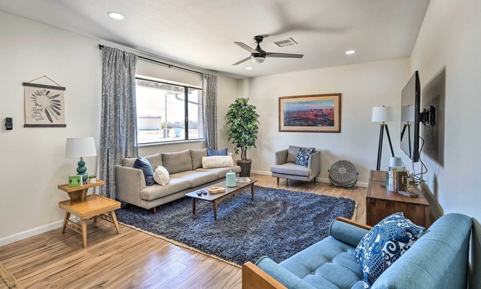 Deer Valley House | Sunny Phoenix Home w/Pool + Backyard Oasis!