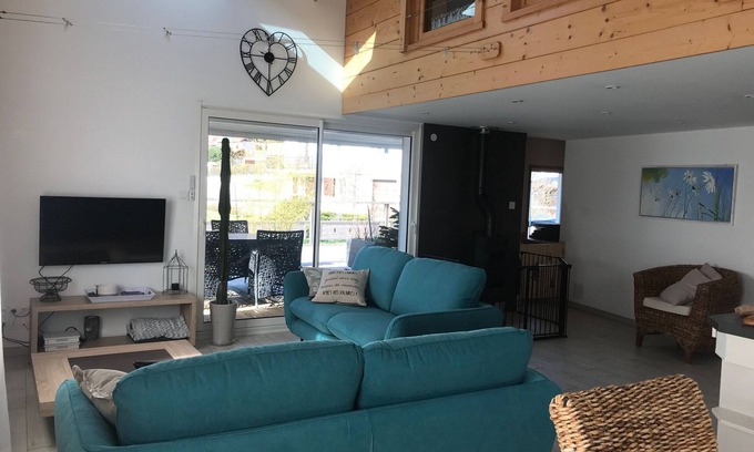 Gerardmer Cottage | Sunny Retreat with Sauna, Terrace & Close to Gérardmer Center
