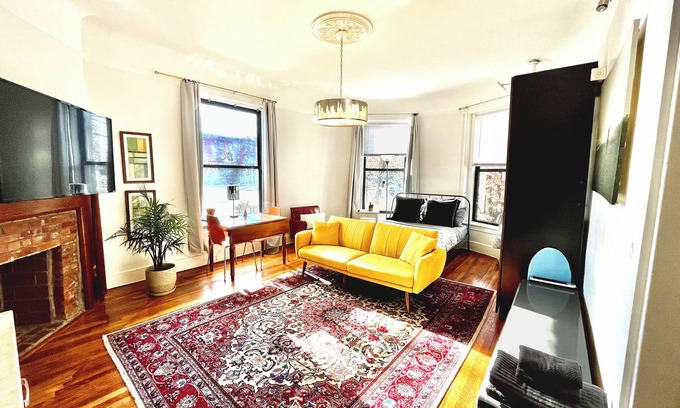 Cleveland Circle Apartment | Sunny studio in great area