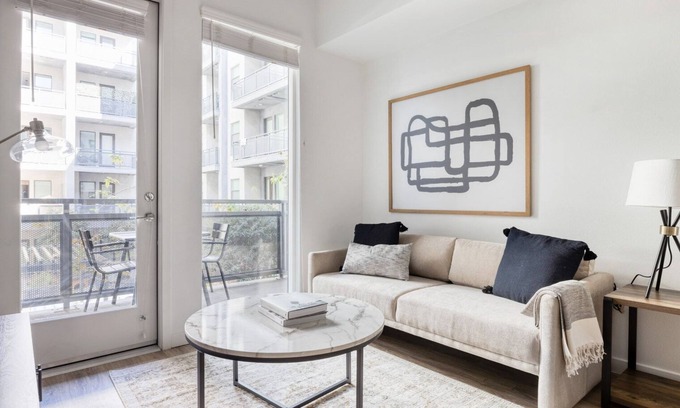 Warner Center Apartment | Sunny Woodland Hills 1BR w/Pool & Gym, near Warner Center, by Blueground