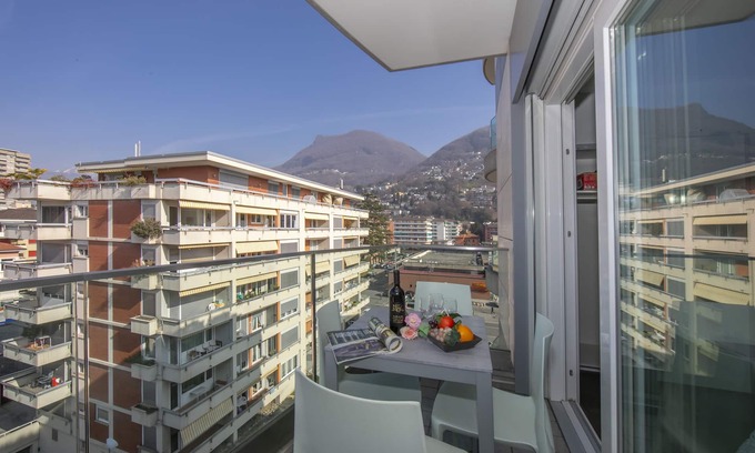 Lugano Apartment | Sunrise House, Lugano, Switzerland