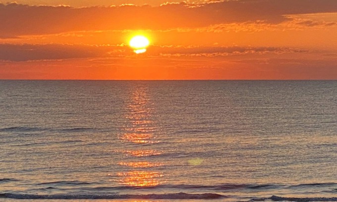 Summer Haven House | Sunrise in St Augustine Beach. Sun, Sand, and Serenity