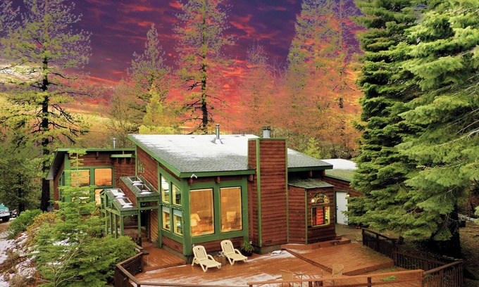 Weed House | Sunrise Lodge, A Mountain top home with Mt. views.