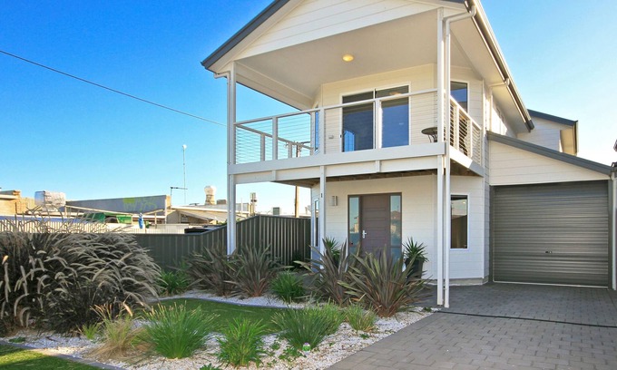 Aldinga Beach House | Sunset at Snapper Point ~ Aldinga Beach - Modern Coastal Beauty with Large Balcony and Sea Views