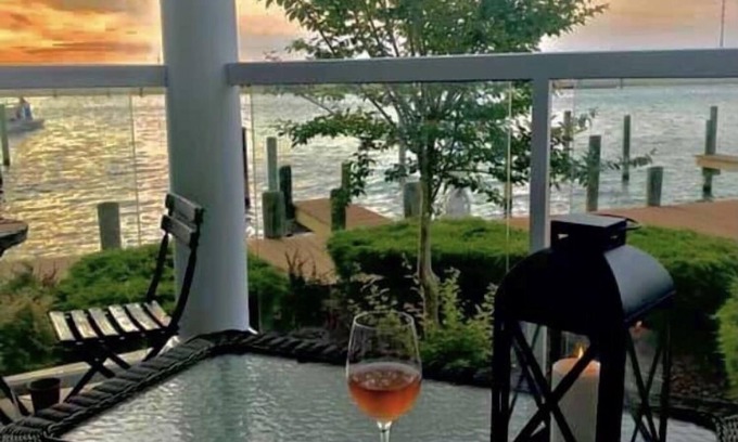 Chincoteague Condo | Sunset Bay Villas 'Another Day in Paradise' Amazing Water Views & Sunsets