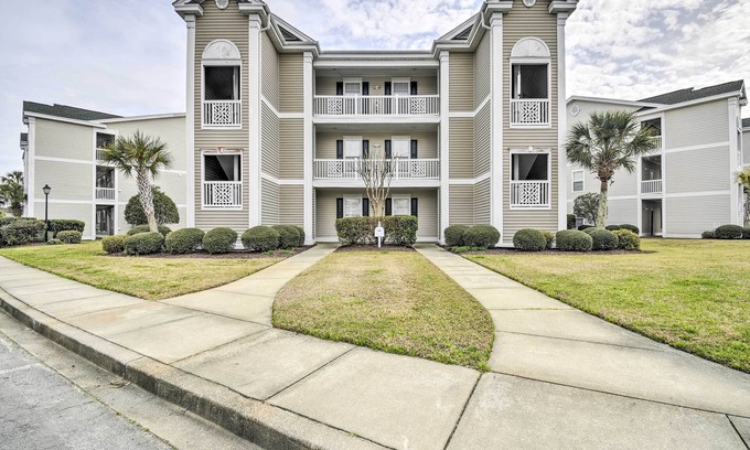 Sunset Beach Condo | Sunset Beach Resort Condo in Golf Community!