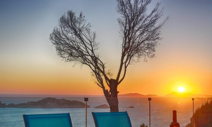 Afionas House | Sunset House Afionas - Spektakulärer Meerblick , Unvergessliche Sonnenuntergänge
