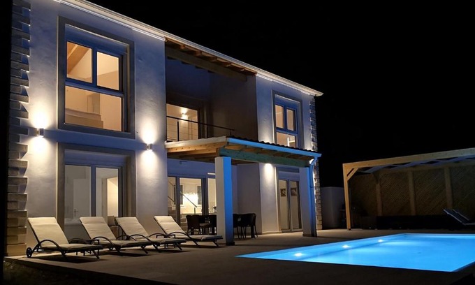 Kavvadades Villa | Sunset Sea View Villa 9