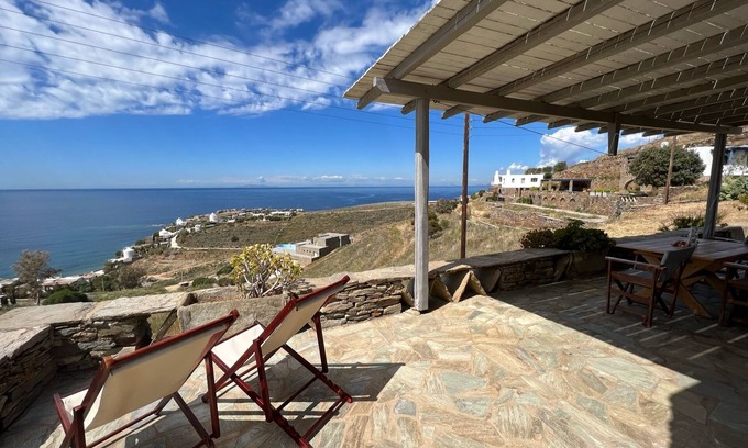 Koundouros Villa | Sunset view island villa