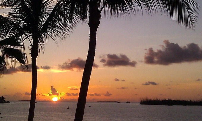 Historic Seaport Condo | Sunset views at the Galleon