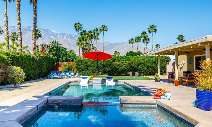 Vista Norte House | Sunset Villa: Palm Springs, Private Pool & Hot Tub