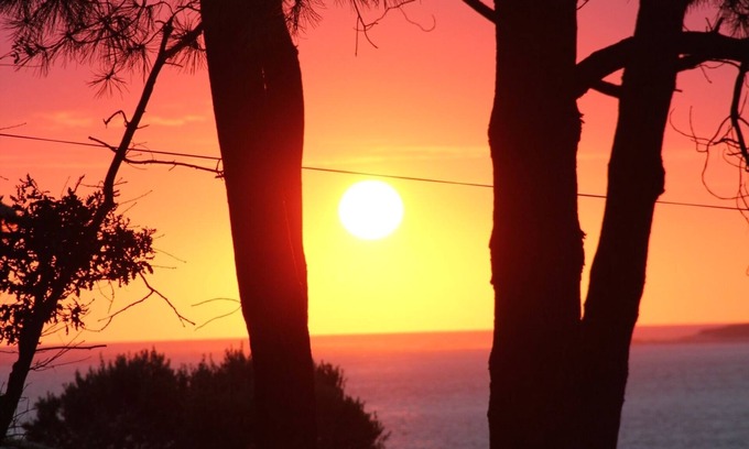 Pyla-sur-Mer House | Sunsets guaranteed, magnificent view of the pool and beach at 50 m