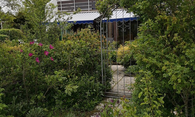 Brouwershaven House | Super Haus mit Garten mit vielen Rosen, Fahrradschuppen mit 3 Fahrräder.
