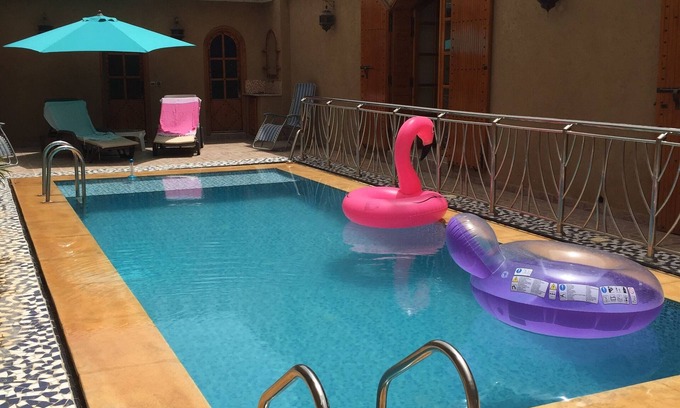 Imider House | Superb atypical Riad with swimming pool not overlooked
