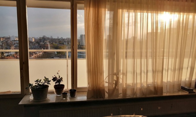Schaerbeek Apartment | Superb, bright, warm apartment with comfortable bedroom for rent