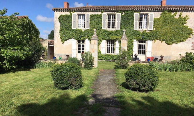 Angles House | Superb Maison de Maître, close to the beach, 9 bedrooms, enclosed garden, 4 parking spaces