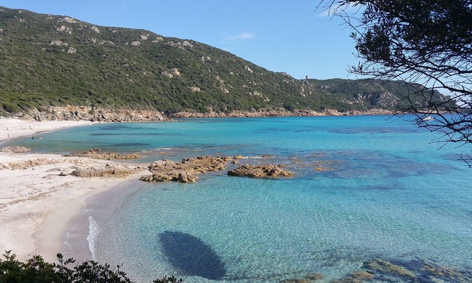 Coti-Chiavari Villa | Superb modern villa of 300m2 overlooking Cala d'Orzu including 4 suites