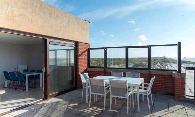 Lissewege Apartment | Superb Penthouse seaview near Bruges