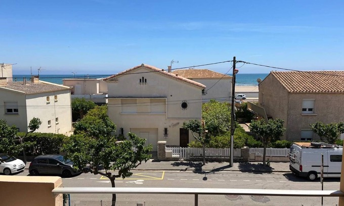 Narbonne-Plage Apartment | Superb T2 Apartment - 2 to 4 People - Sea View - 4CAPE2N10