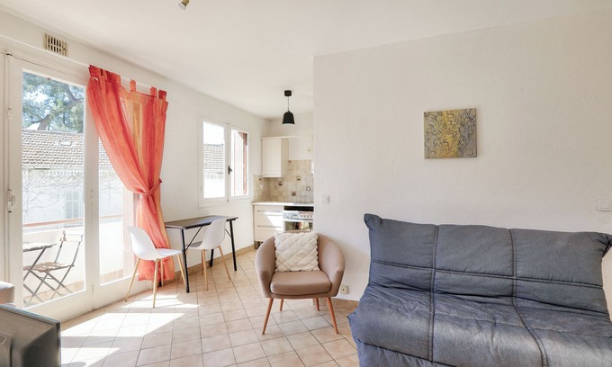 Le Cannet Apartment | Superb T2 with Balcony close to the center of Cannes
