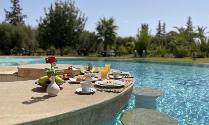 Aghouatim Villa | Superb villa with two swimming pools hammam tennis court - by feelluxuryholidays