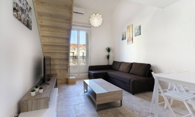Gares Apartment | Superbe & Central T3 Méditerranéen