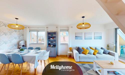 Courseulles-sur-Mer Apartment | Superbe duplex familial Parking Plage à pied