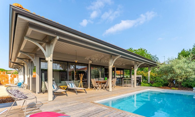 Grand Parc-Paul Doumer Villa | Superbe maison climatisée avec piscine
