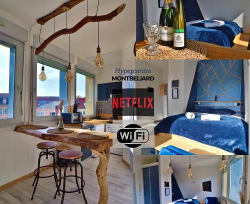 Montbeliard Apartment | Superbe studio cosy et atypique 3 étoiles