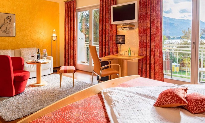 Egg am Faaker See House | Superior Junior Suite Panoramablick - Das Moser - Hotel am See