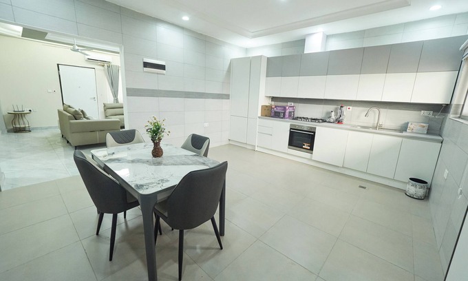 Accra Apartment | Superior Two-Bedroom Living with Extra Space at Kings View Apartments