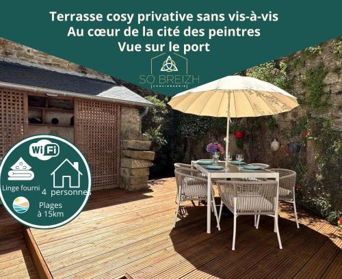 Pont-Aven House | Sur le Quai - Vue sur le port - Extérieur Cosy