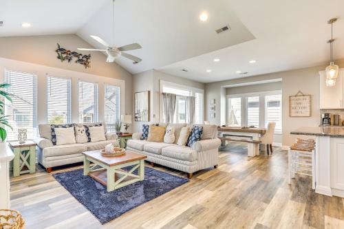 Surf City House | Surf City House about 400 Ft Walk to Beach with Decks!