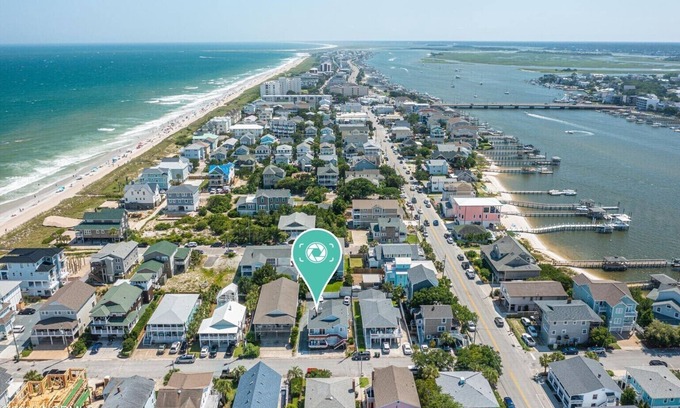 Wrightsville Beach Condo | SurfShack 2 Bedroom 2 Bath w Loft, Ocean and ICWW Views at Wrightsville Beach
