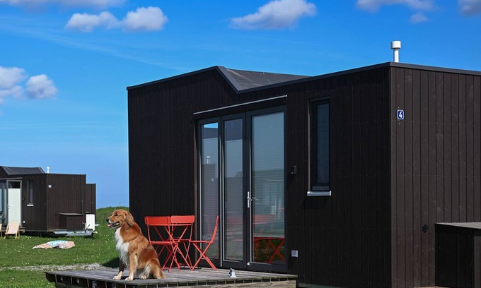 Harlesiel House | Sustainable vacation with a dog in the Green Tiny House Nature 4 on the North Sea