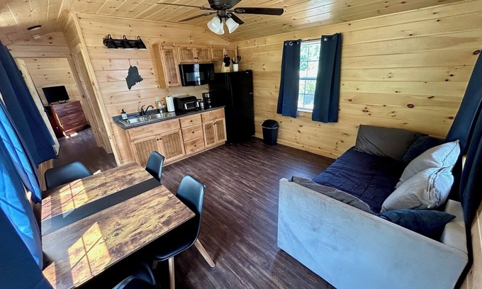 Dedham Cabin | Sweet 1BR Brand New Waterfront Acadia Cottage @ Jenkins Beach