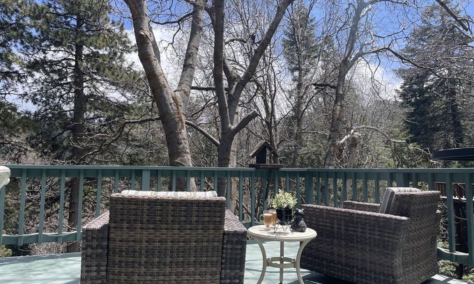 Arrowhead Villas Cabin | Sweet Bear Cabin Mountain Getaway w/King Bed and A/C