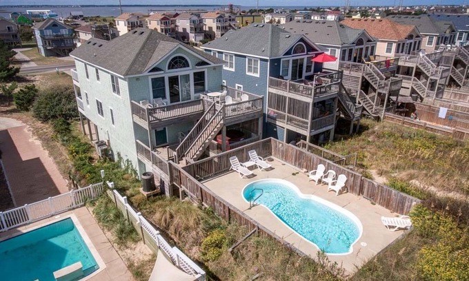 Nags Head House | Sweet Isabel | Oceanfront | Private Pool, Hot Tub | Nags Head