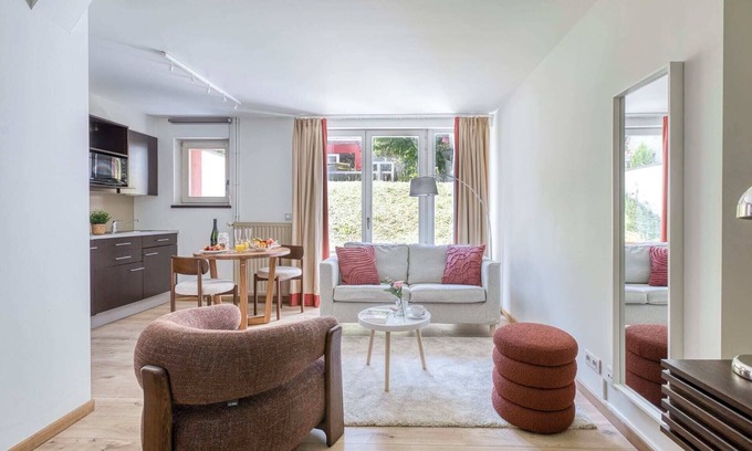 Upper Town Apartment | Sweett | Studio with Terrace C-Garden