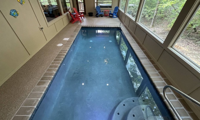 Gatlinburg - Pigeon Forge Cabin | SwimTastic Escape: New Pool Cabin in Wears Valley
