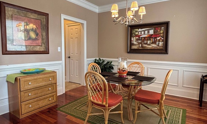 Rehoboth Beach House | Swing Into Vacation! 3BR Golf-View Townhouse, 3 En Suites, Pool, Great Price!