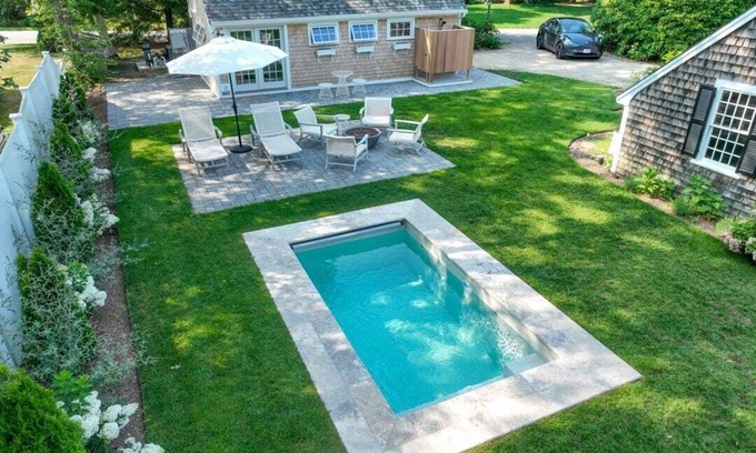 Osterville House | Swing Set, Plunge pool, and large yard await!